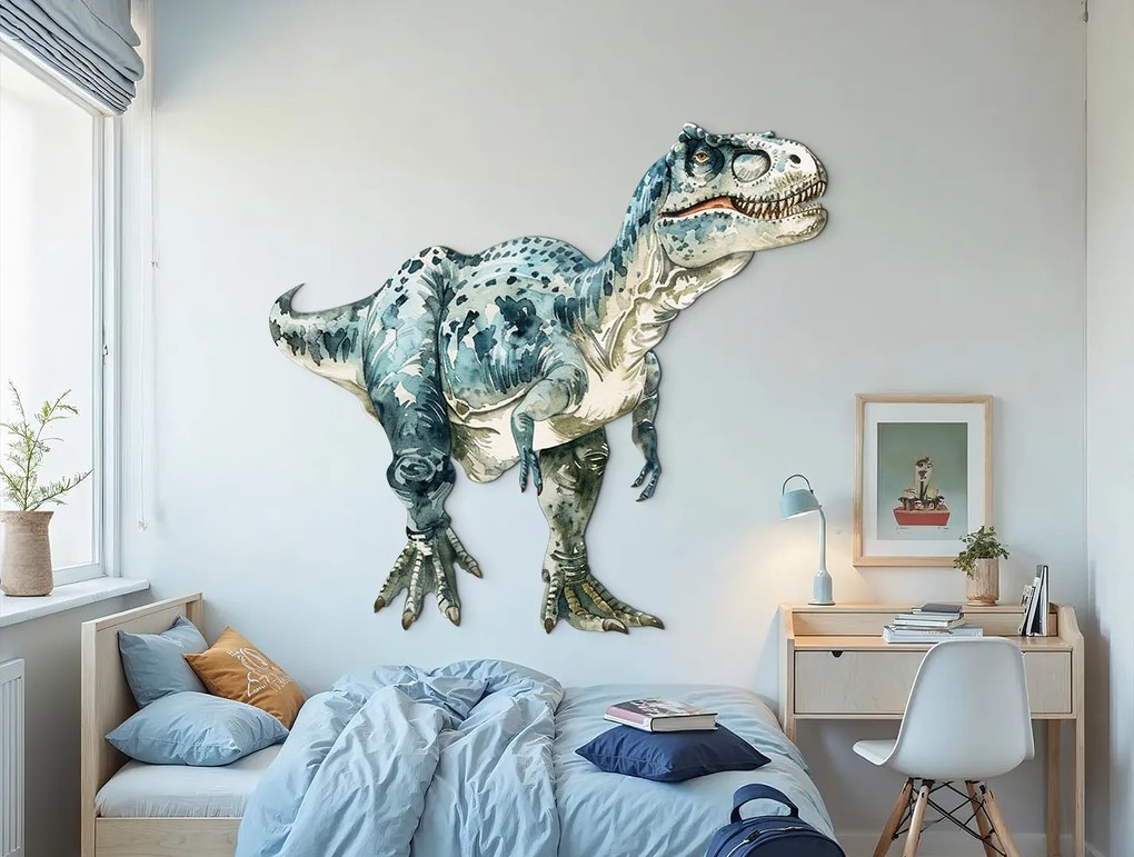 drevko | Detská dekorácia Alosaurus 65 x 71 cm