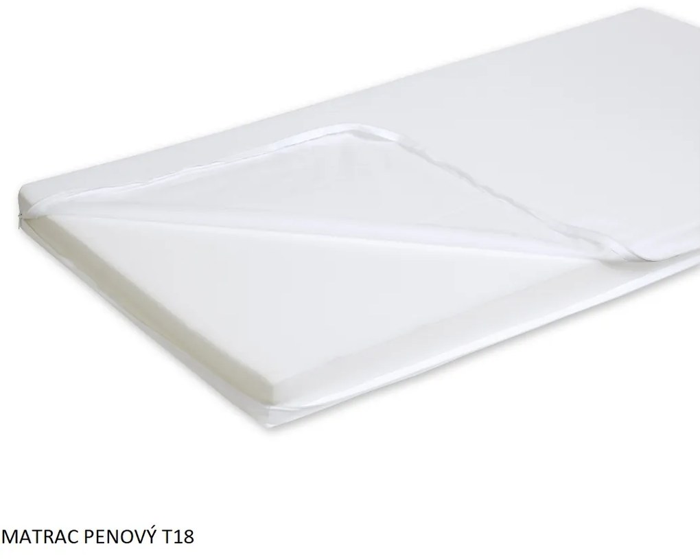 Detská posteľ EMMA, bez zásuvky, sivá