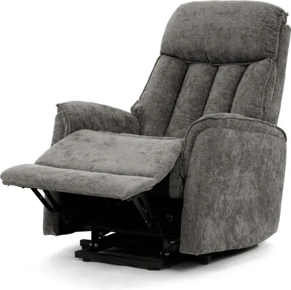 Polohovacie kreslo sivé, elektrické TV-H9727 GREY2