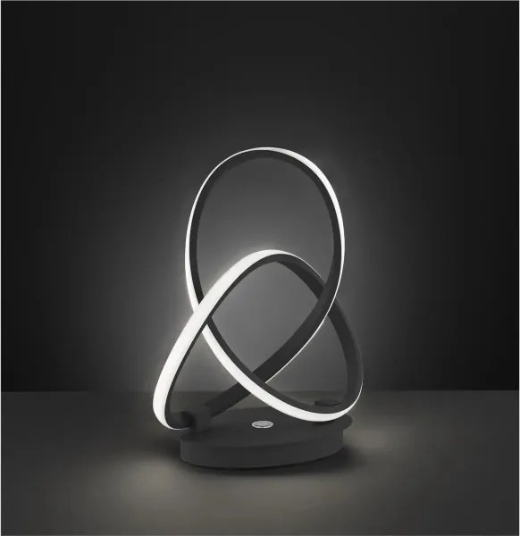 LED stmievateľná stolová lampa INDIGO LED/19W/230V 3000K čierna