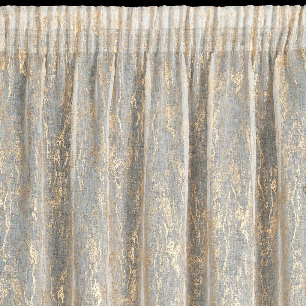 ZÁCLONA NA PÁSKE MIA 140X270 CM VZOROVANÁ