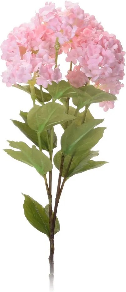 Koopman Umelá kvetina Viburnum ružová, 61 cm