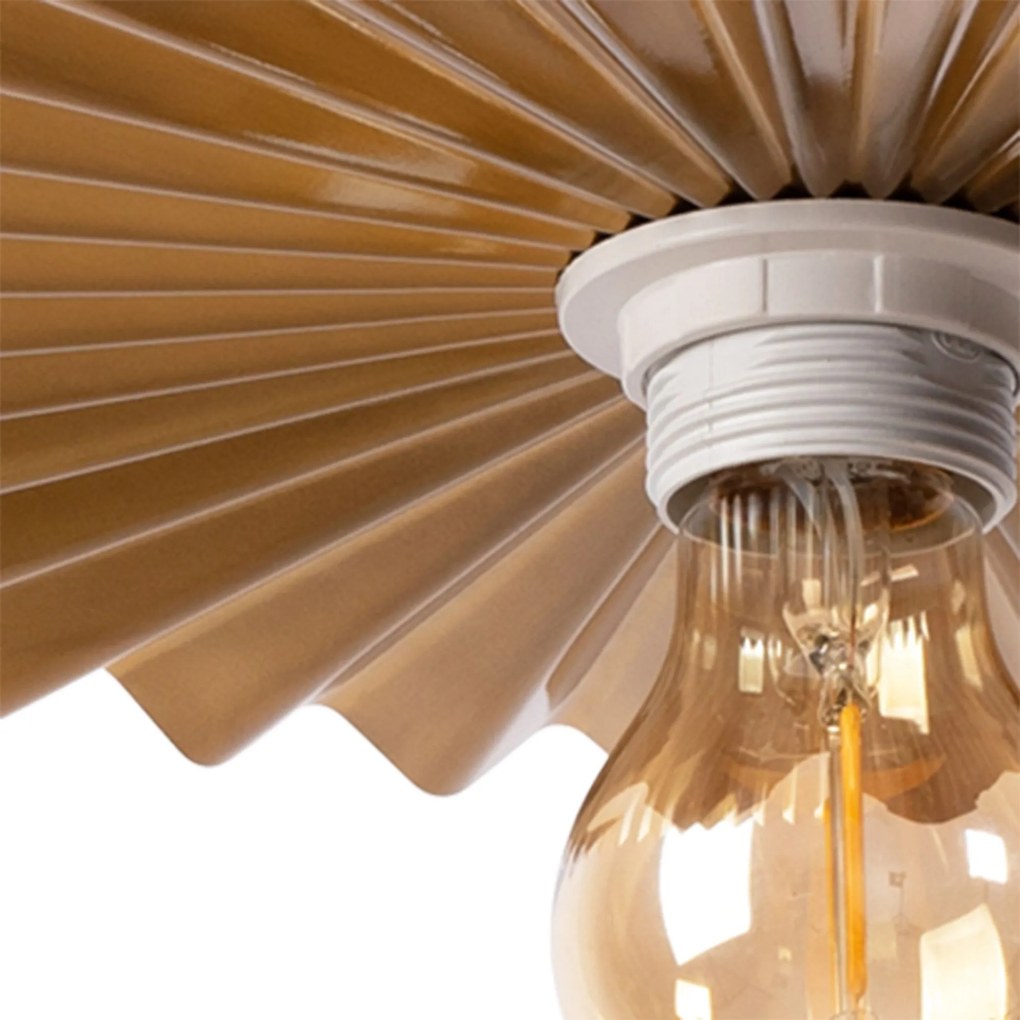 Toolight Toolight, stropné svietidlo 1xE27 APP1354-1CP, mosadzná, OSW-05654