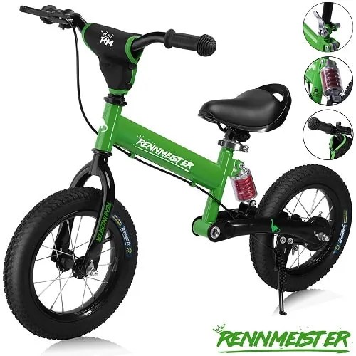 Rennmeister Detské odrážadlo QUIDO, od 3 rokov, zelená