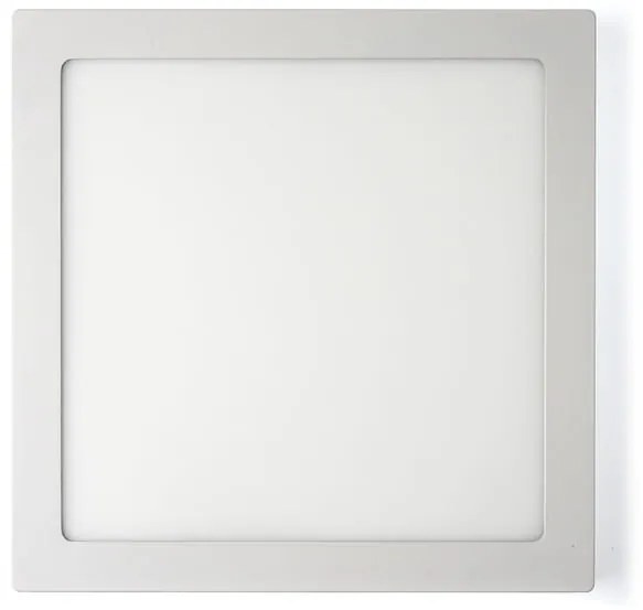 BERGE LED panel štvorcový prisadený - 24W - 230V - 1900Lm - teplá