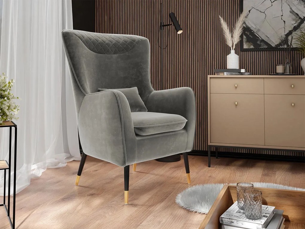 Čalúnené kreslo Arisean, Dostupné poťahy: Magic Velvet 2227