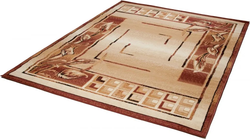 TA Koberec 7131E SVETLO BÉŽOVÝ ATLAS PP Rozmer: 130x190 cm