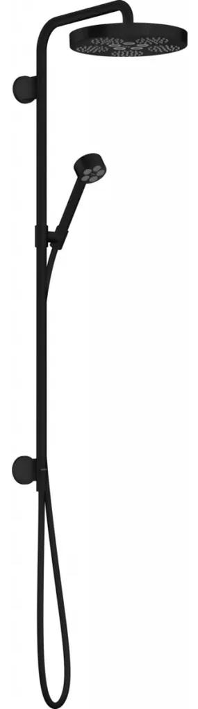 Axor One - Showerpipe 280 1jet sprchový komplet pod omietku, čierna matná 48790670