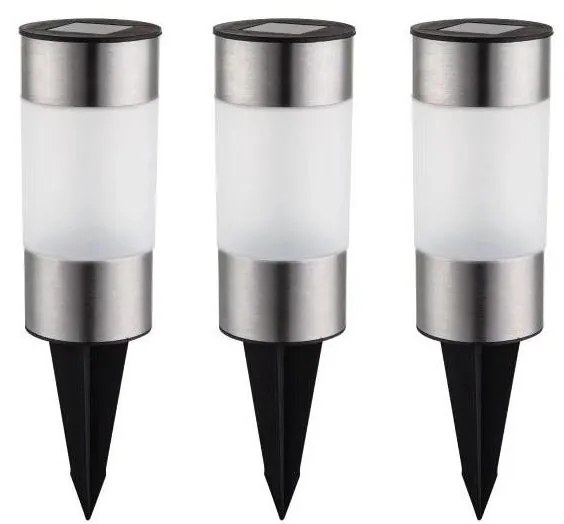 Globo 33254-3 - SADA 3x LED Solárna lampa LED/0,06W/3,2V IP44