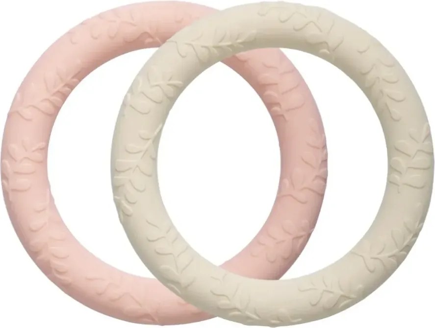 Silikónové hryzátko / jahodový krém