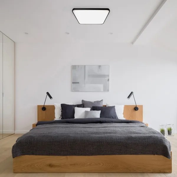 LED Stropné svietidlo FABIO LED/23W/230V čierna