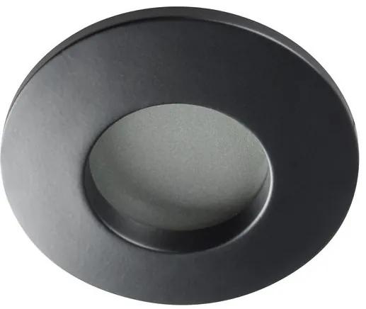 KANLUX Podhľadové bodové svietidlo QULES, 1xGU10, 35W, 83mm, guľaté, čierne