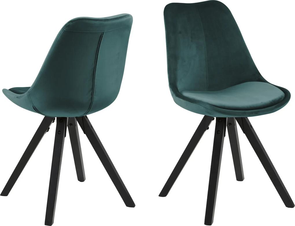 Bighome - Jedálenská stolička DIMA, zelená