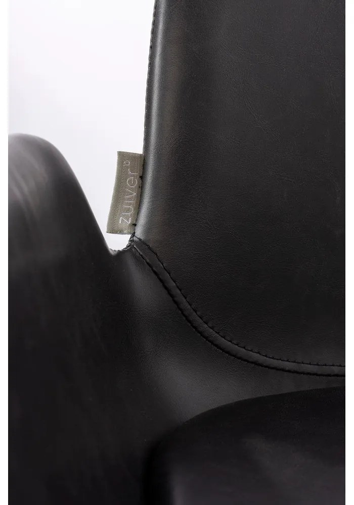 Čierne barové stoličky v súprave 2 ks 91,5 cm Brit – Zuiver