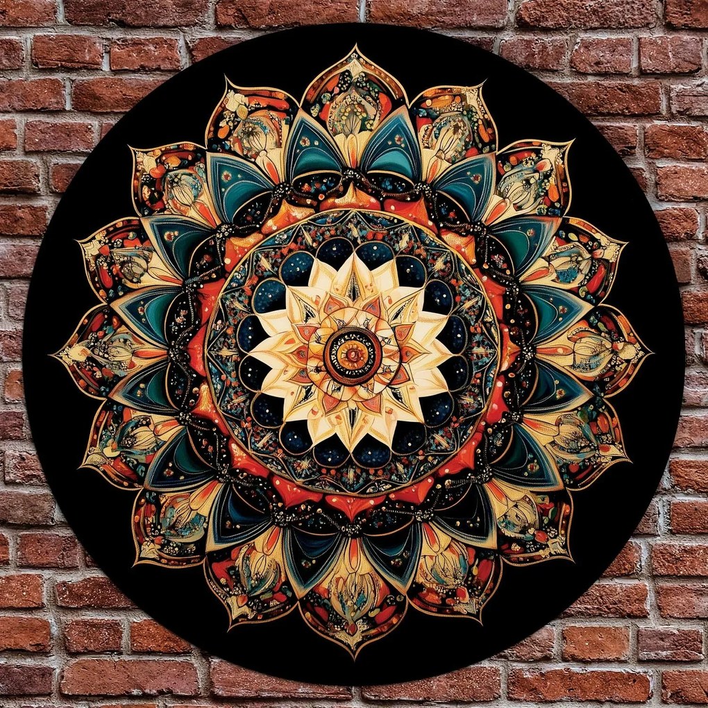 DUBLEZ | Drevený obraz - Escher mandala