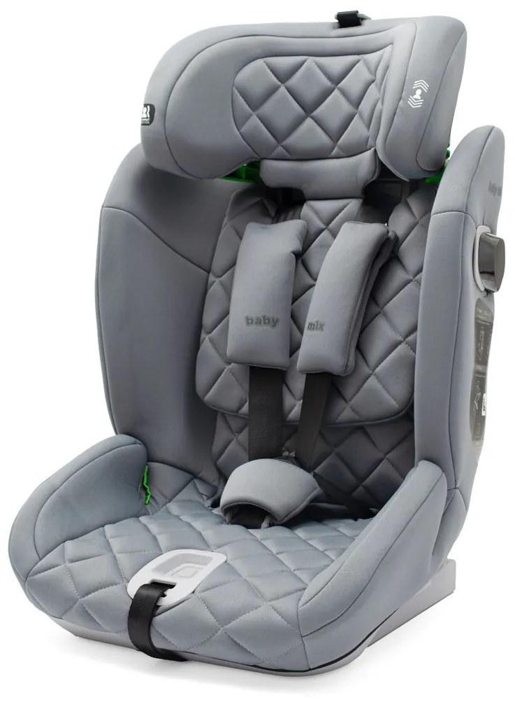 Autosedačka BABY MIX HERO PRO I-SIZE grey
