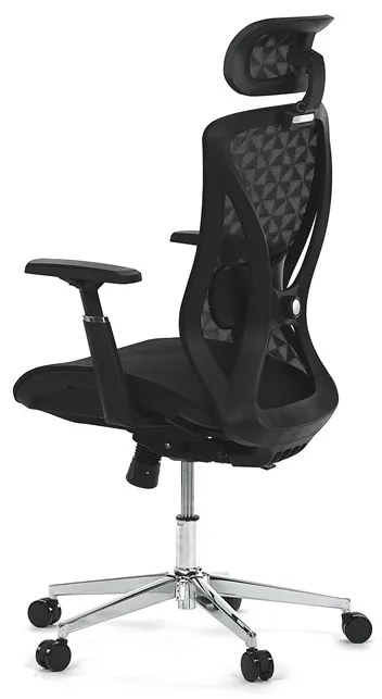 Autronic BONTEC Kancelárska stolička, synchrónny mechanizmus, čierna sieťovina, KA-S258 BK Farba: Čierna