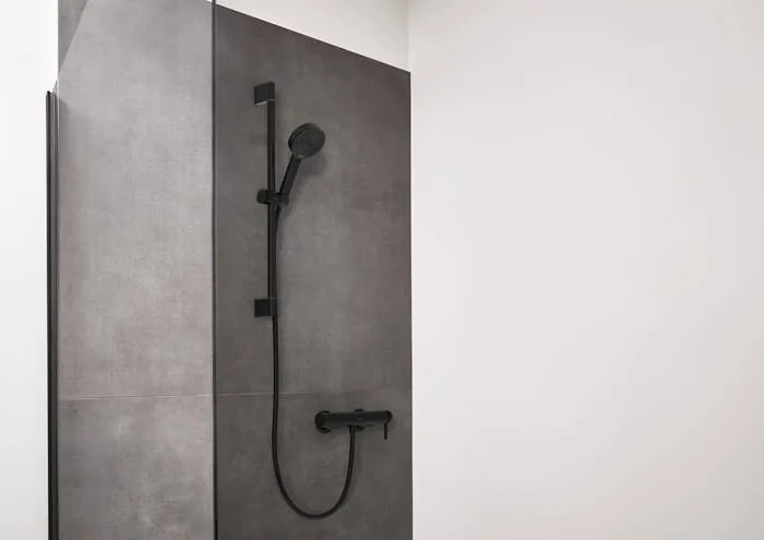 Hansgrohe Finoris, sprchová batéria, čierna matná, HAN-76620670