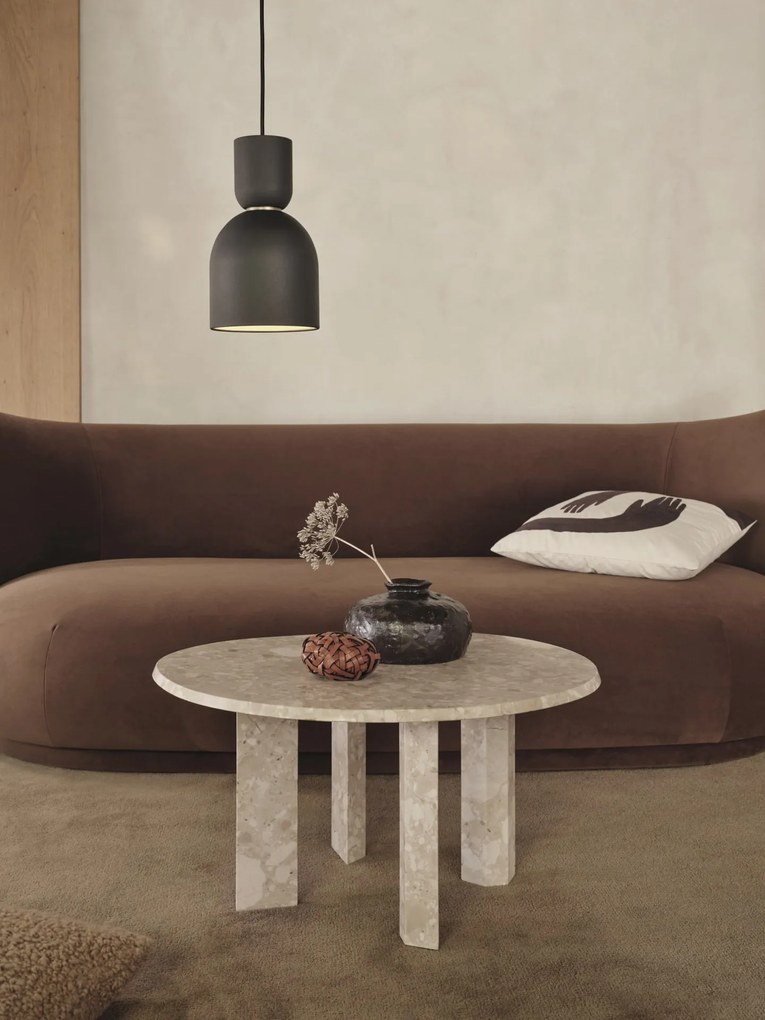 Ferm Living Bavlnená obliečka na vankúš Pose Embroidered 50 × 50 cm