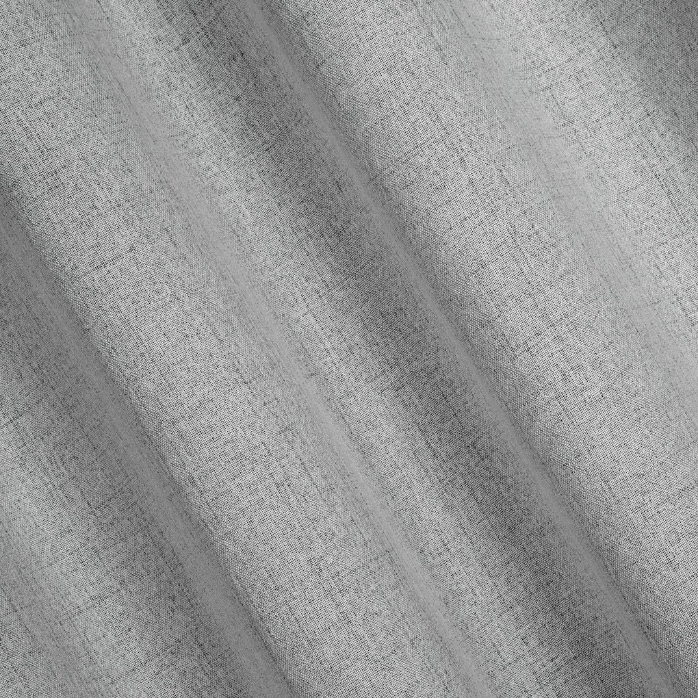ZÁVES NA KRÚŽKOCH LINDA 140X250 CM STRIEBORNÁ