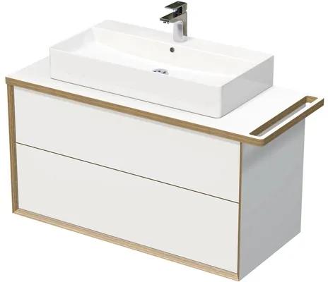 Kúpeľňová skrinka s umývadlom Intedoor MULTI 118 cm OXO MULTI 110 2Z KDP