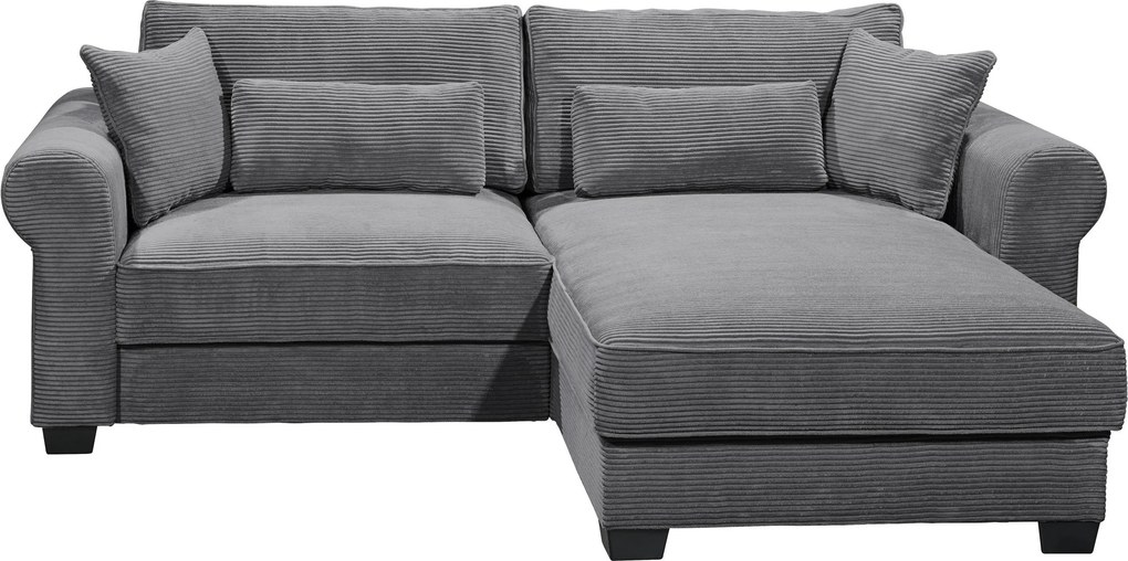 XXXLutz ROHOVÁ SEDAČKA, textil, antracitová MID.YOU - Sedačky - 002220051702