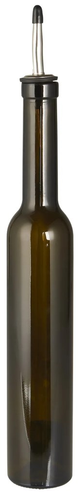 Ib Laursen Sklenená fľaša na olej / ocet Olive Green 390 ml