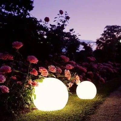 Záhradná guľa LAMPA do záhrady E27 GARDEN BALL S Kobi 25cm