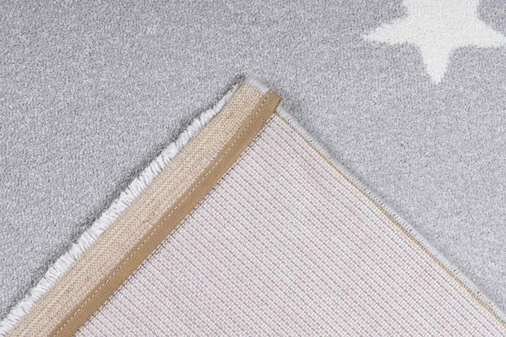 Lalee Detský kusový koberec Amigo 323 Silver Rozmer koberca: 80 x 150 cm