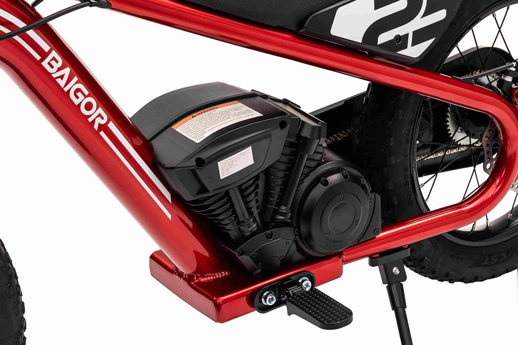 Ramiz Motocykel BAIGOR 23 PRO Červená