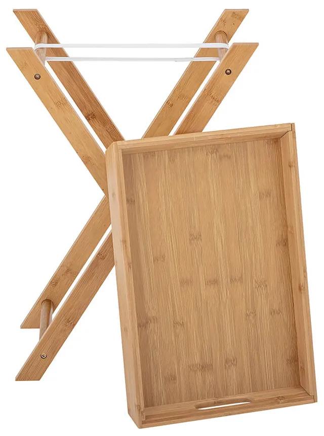 Bambusový odkladací stolík adlene MUZZA