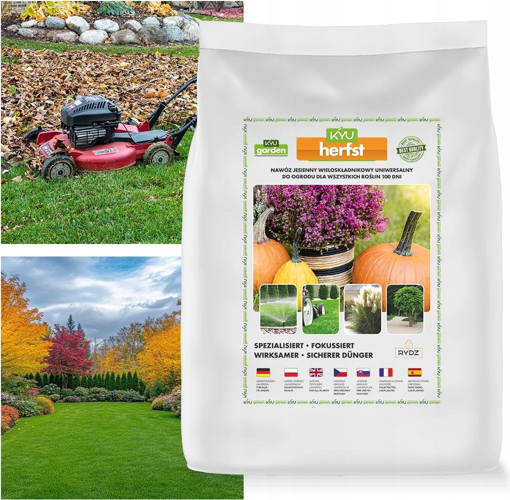 Jesenné hnojivo na trávu Ihrisko trávnika Herfst 24 kg