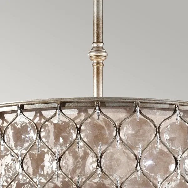 Feiss FE-LUCIA-P-E-2TR - Luster na tyči LUCIA 6xE27/60W/230V