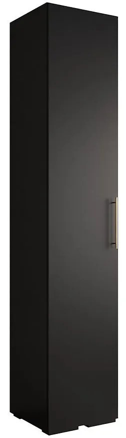 Skriňa Ivo 3 50 čierna