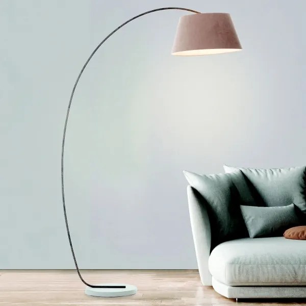 Brilliant - Stojacia lampa BROK 1xE27/60W/230V taupe