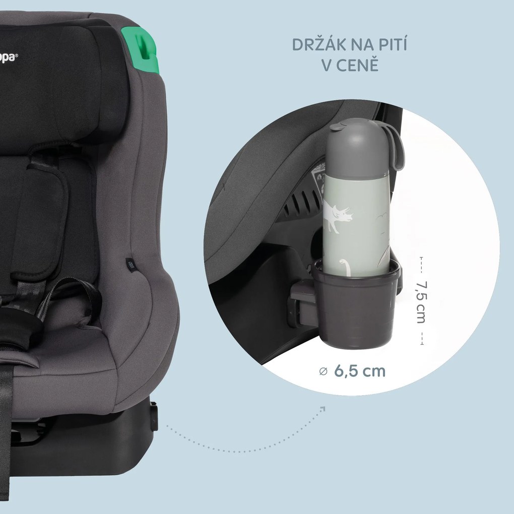 Autosedačka ZOPA Verso R129 - Aquatic Green