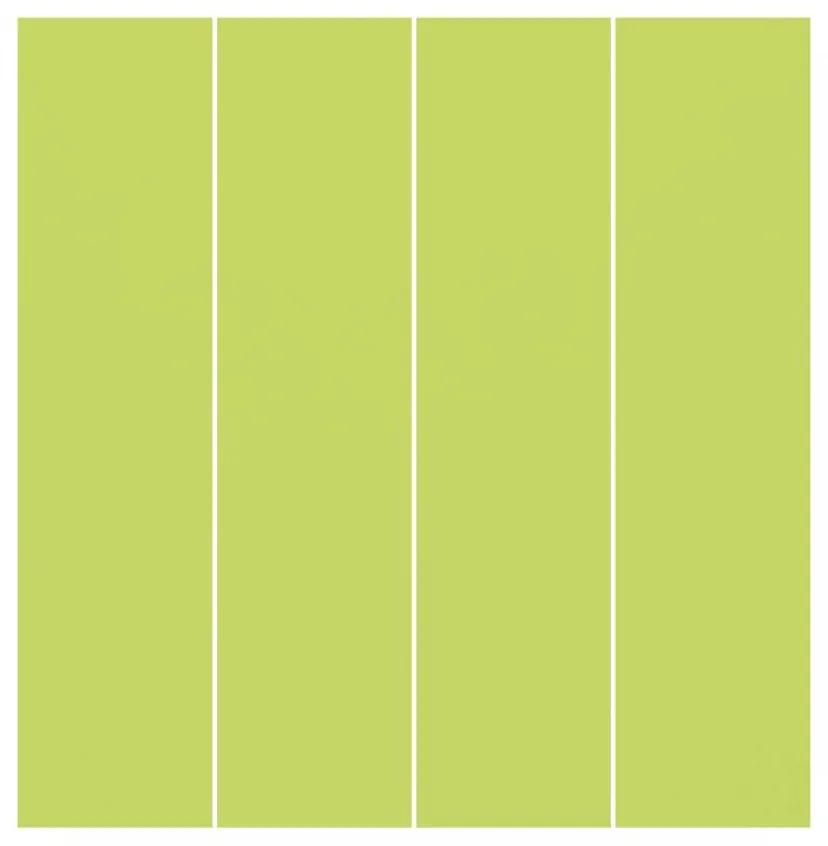 MANUFACTURER -  Súprava posuvnej záclony -  Jarná zelená - 4 panely