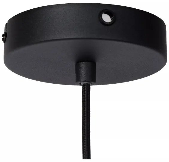 Lucide 45496/01/30 - Luster na lanku SIEMON 1xE27/40W/230V čierna