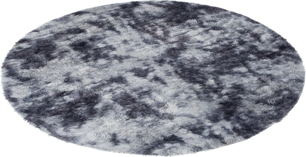 TA Koberec MR-577 Grey SILK DYED KOŁO Sivý Okrúhly