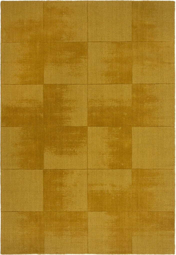 Flair Rugs, Kusový koberec Demi Check Ombre Yellow, 200x290, žltá, obývacia izba
