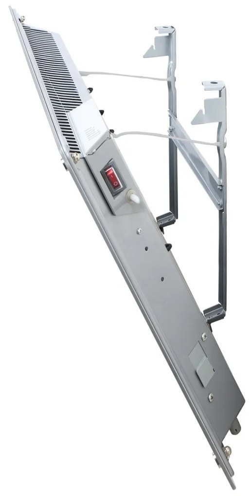 Mill Sklenený konvektor na stenu 600 W, biela