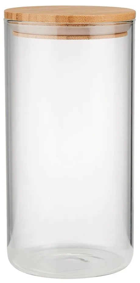 WOODLOCK Sklenená dóza 2,3 l - číra/prírodná