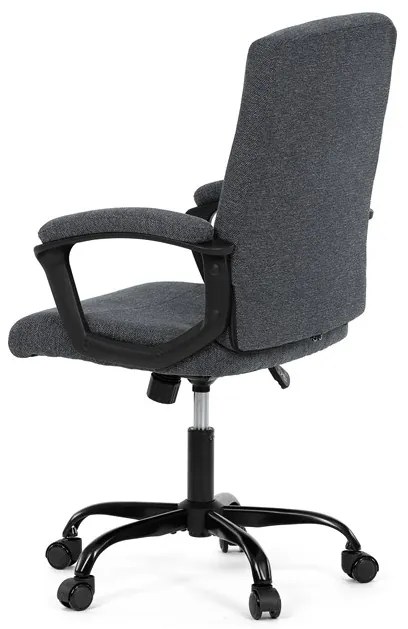 Autronic BONTEC Kancelárske kreslo, hojdací mechanizmus, čierna látka, KA-Y391 BK2 Farba: Šedá