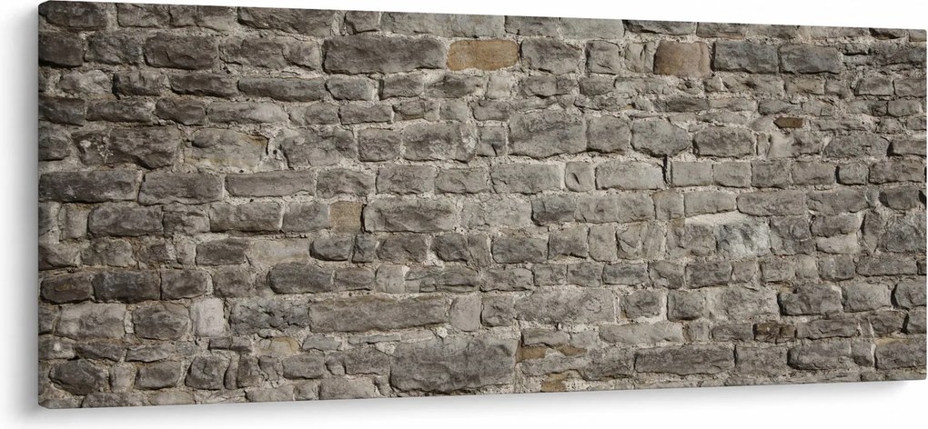 Obraz tehlovej steny (120x50 cm)