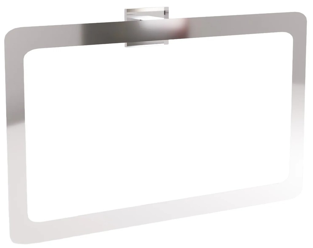 Rea Oste, prsteňový kúpeľňový vešiak na uterák, chrómová, REA-88070