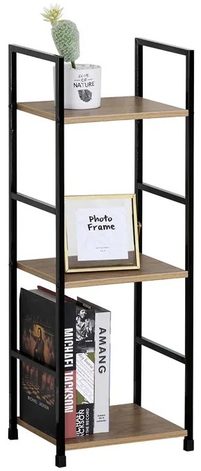 Autronic BONTEC Regál, mdf, hnedá, GD-213 OAK Farba: Hnedá