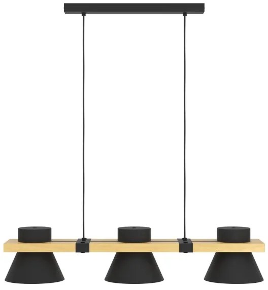 Eglo 43956 - Luster na lanku MACCLES 3xE27/15W/230V
