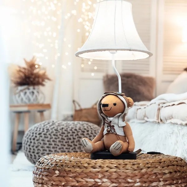 Happy Lamps - LED Detská stolná lampa CHARLES LED/5,4W/230V medveď