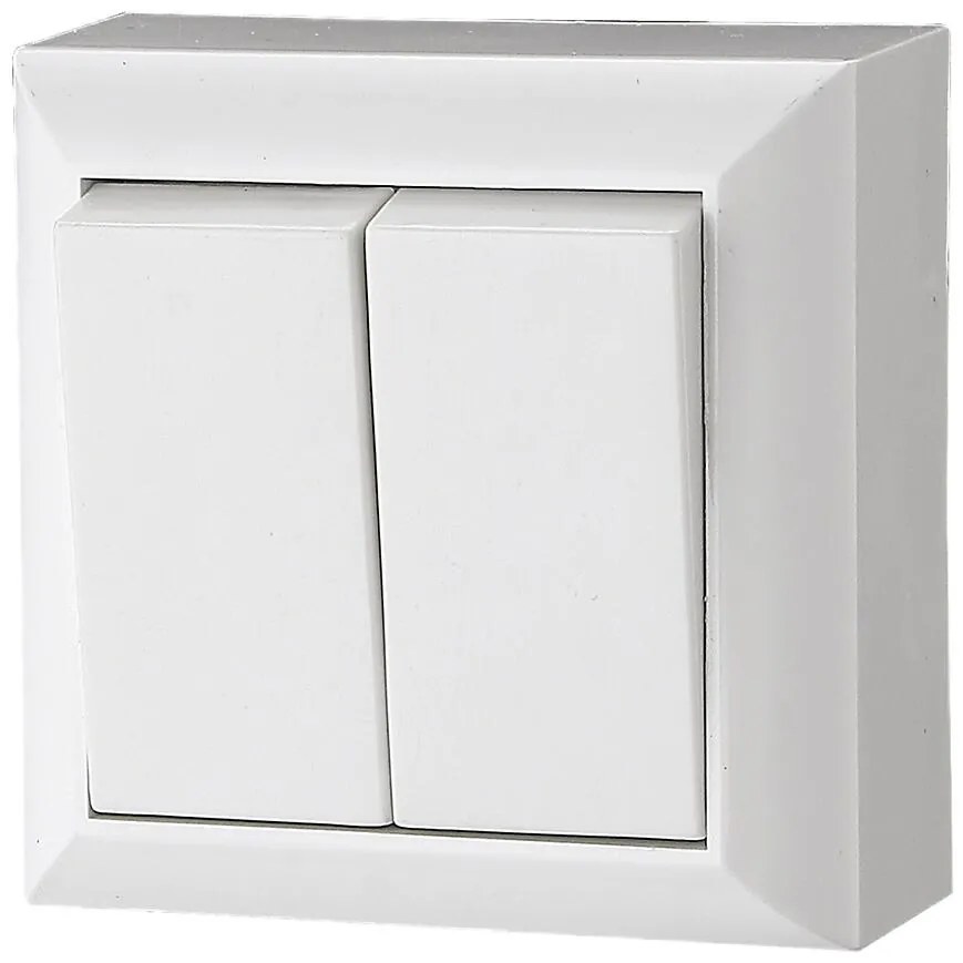 Vypínač lustrový IP20 GAO white 20454