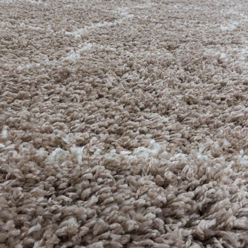 Ayyildiz koberce Kusový koberec Salsa Shaggy 3201 beige - 120x170 cm